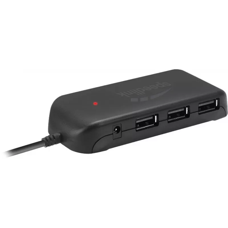 Speedlink Snappy Evo hub USB 2.0 de 7 puertos (SL-140005-BK)