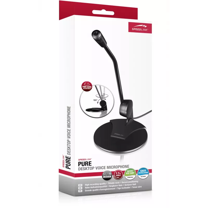 Speedlink Pure micrófono (SL-8702-BK)