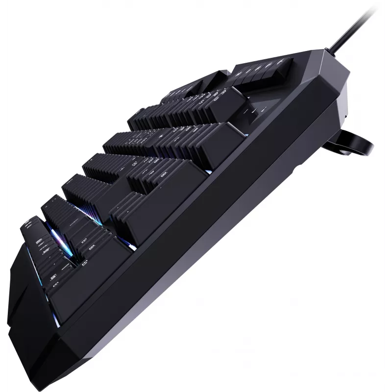 Speedlink Ludicium RGB Rainbow teclado, distribución US (SL-670004-BK-US)