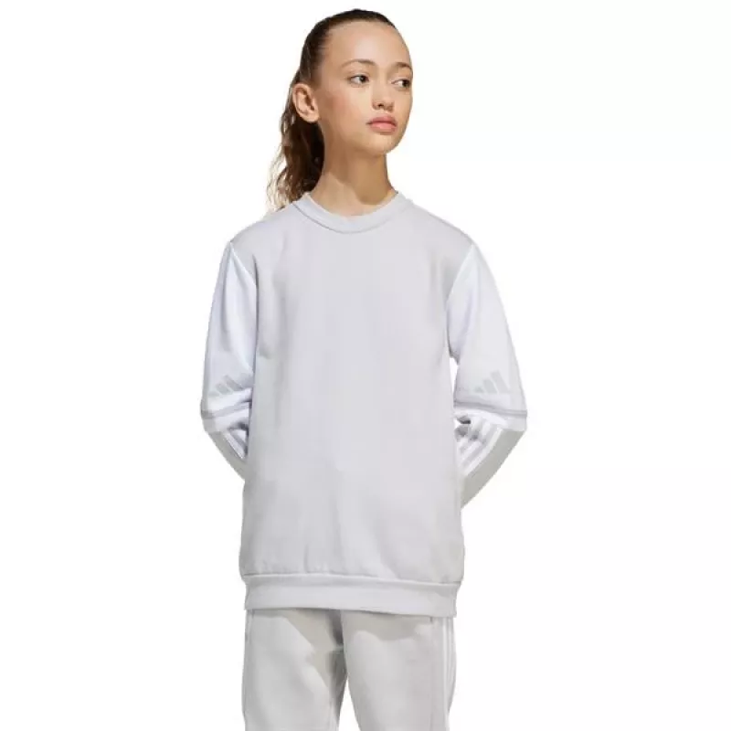 adidas Squadra 25 sudadera Crew para niños - gris (JD4824) 164 cm