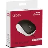 Speedlink Ledgy Silent ratón, negro/blanco (SL-610015-BKWE)