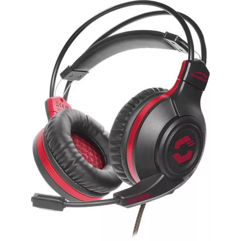 Speedlink Celsor auriculares gaming, negros (SL-860011-BK)