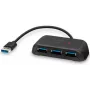 Speedlink Snappy Evo hub USB 3.0 de 4 puertos (SL-140106-BK)