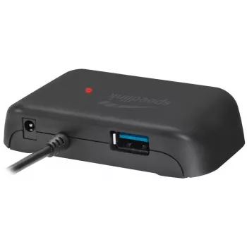 Speedlink Snappy Evo Hub USB 3.0 de 4 puertos (SL-140106-BK)