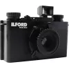 ILFORD PIXIE cámara de película 35 mm point & shoot - plateado/negro, flash incorporado, autofoco