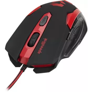 Speedlink Xito ratón gaming con cable, 5 botones, 3200 DPI (SL-680009-BKRD)
