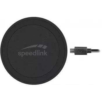 Speedlink Puck 10 Cargador inalámbrico rápido, negro (SL-690403-BK)