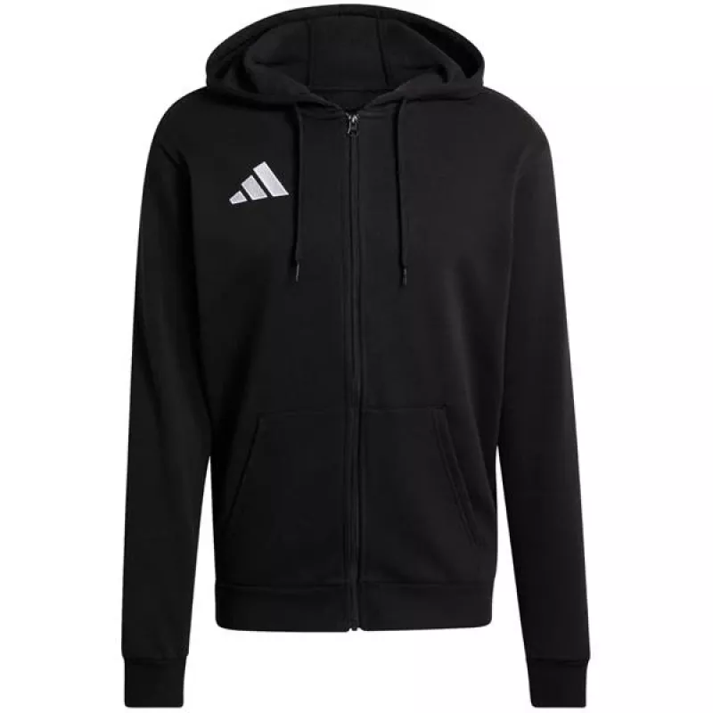adidas Entrada 26 Sudadera con capucha y cremallera completa para hombre negra KF5945 XL