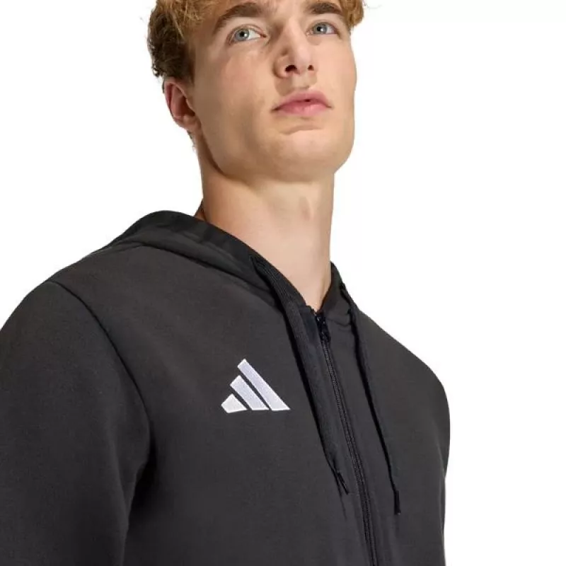 adidas Entrada 26 Sudadera con capucha y cremallera completa para hombre negra KF5945 XL