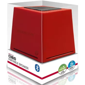 Speedlink Cubid BT altavoz, rojo (SL-8904-RD)