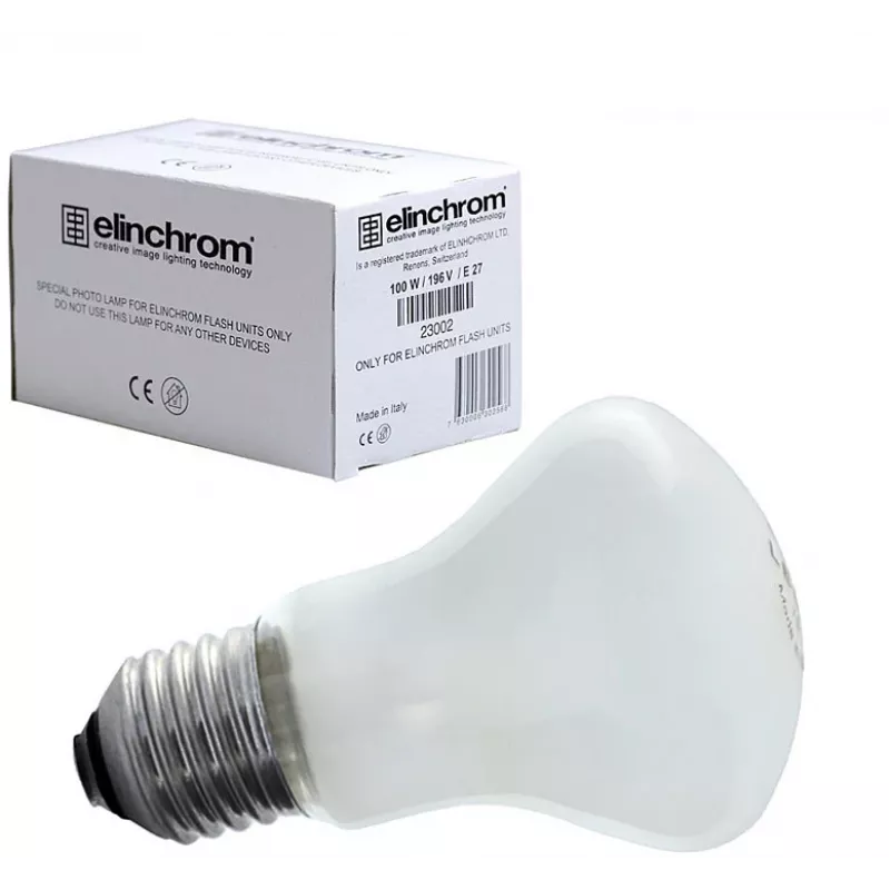 Elinchrom lámpara piloto 100 W 196 V E27, 3200 K (EL-23002)