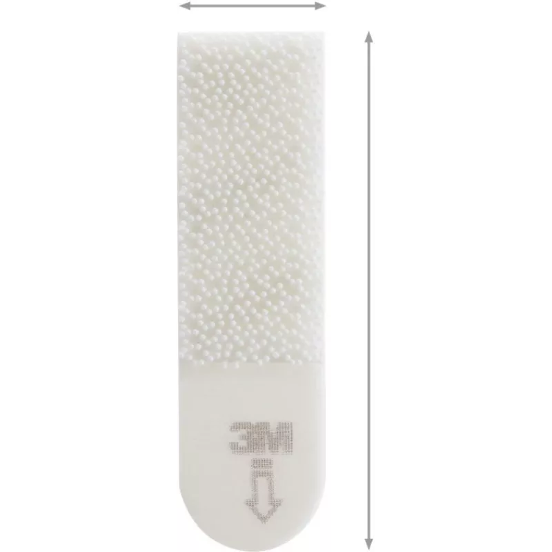 3M Command tiras adhesivas, pequeñas, 4 uds., blancas (7100337181)