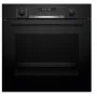 BOSCH Serie 6 horno integrable con AirFry, 71L, limpieza pirolítica automática, negro (HBG578EB3)