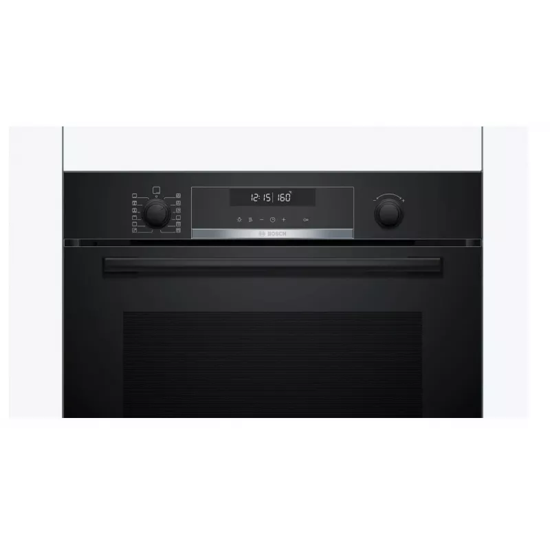 BOSCH Serie 6 horno integrable con AirFry, 71L, limpieza pirolítica automática, negro (HBG578EB3)