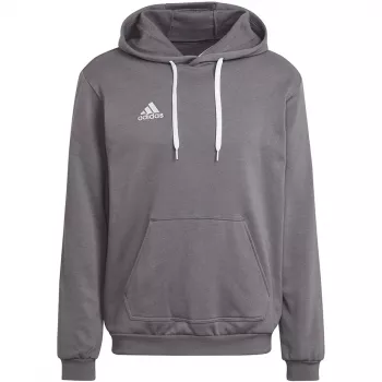 adidas Entrada 22 sudadera con capucha gris HB0578 (talla S)