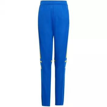 adidas Squadra 25 pantalón de entrenamiento para niños - azul/amarillo - talla 152 cm (JP3154)