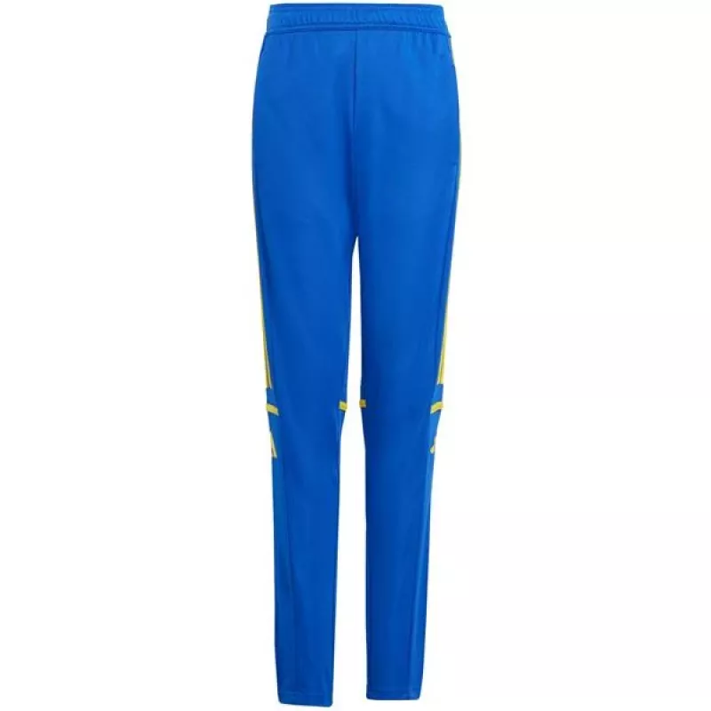 adidas Squadra 25 pantalón de entrenamiento para niños - azul/amarillo - talla 152 cm (JP3154)