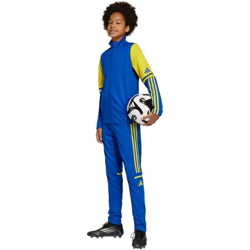 adidas Squadra 25 pantalón de entrenamiento para niños - azul/amarillo - talla 152 cm (JP3154)