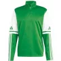 adidas Squadra 25 camiseta de entrenamiento de manga larga de hombre Team Green/blanco (L)