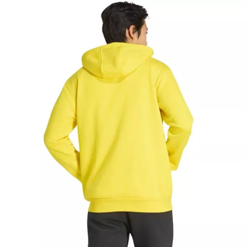 adidas Entrada 26 sudadera con capucha con cremallera completa para hombre amarillo sudadera de entrenamiento KF8964 talla L