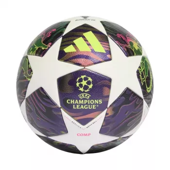 adidas UCL 25/26 Final Competition balón de fútbol talla 5 blanco lila
