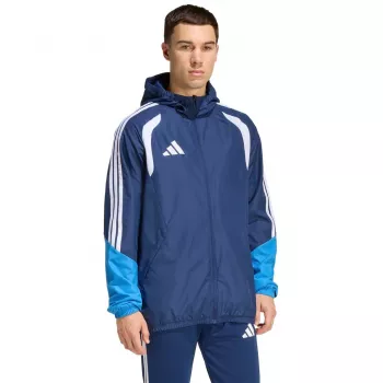 adidas Tiro 26 Competition chaqueta de entrenamiento All Weather para hombre azul marino (JY8869, talla L)