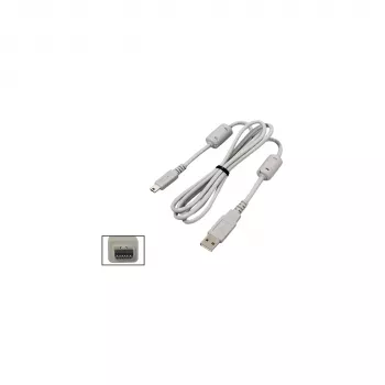 Cable USB para cámara OM SYSTEM CB-USB6 (V3354200W000) - USB 2.0, 1,5 m, negro