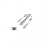 Cable USB para cámara OM SYSTEM CB-USB6 (V3354200W000) - USB 2.0, 1,5 m, negro
