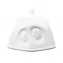 Mantequera FIFTYEIGHT Versteckt blanco – mantequera de porcelana con cara oculta
