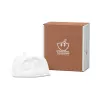 Mantequera FIFTYEIGHT Versteckt blanco – mantequera de porcelana con cara oculta
