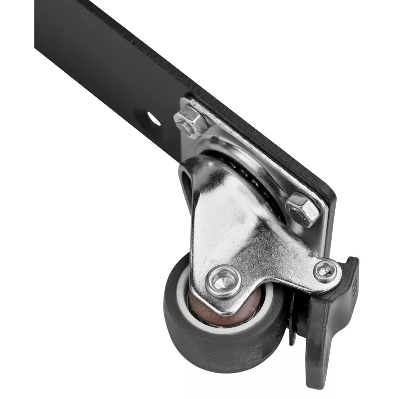 SilverStone SST-RAC-SRW-002 set de ruedas giratorias (2 ruedas, negro, giro 360°, freno Total Lock)