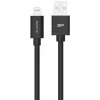 Silicon Power Boost Link PVC LK15AL cable de carga y datos, USB-A a Lightning, certificado MFi, 1 m, hasta 12 W, negro