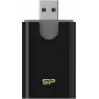 Silicon Power Combo Lector de tarjetas SD/microSD, USB 3.2 Gen 1 Type-A, Negro (SPU3AT5REDEL300K)
