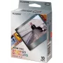 Fujifilm Instax Wide película instantánea 10 fotos, Brushed Metal