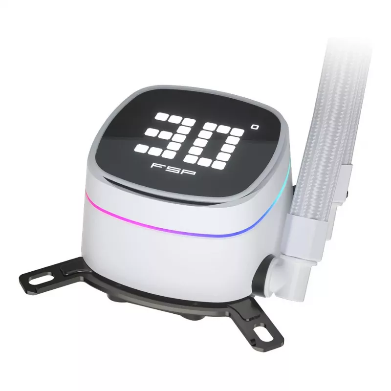 Cargador de batería de plomo-ácido Fortron AD36-W 13,8V 2,6A fuente de alimentación (blanco)