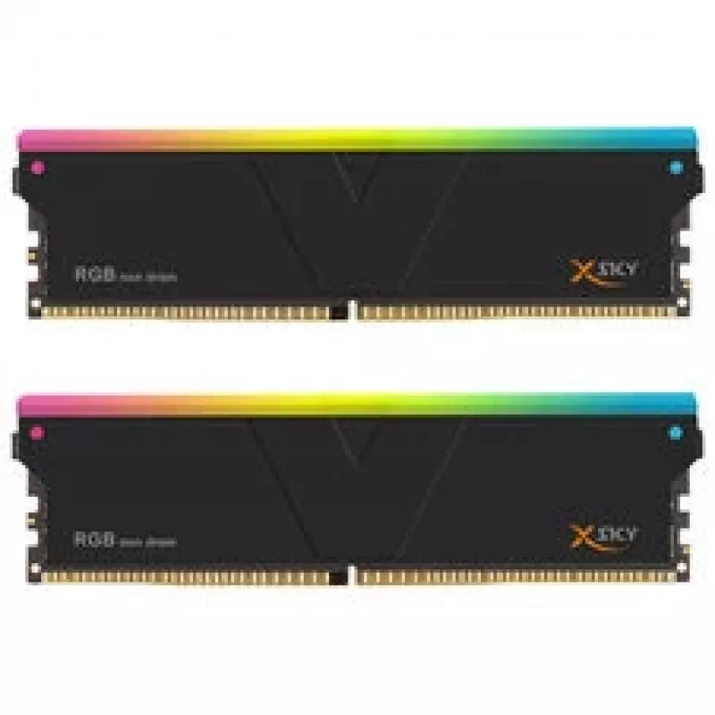 Kit de relleno V-Color Manta XSky RGB para DDR5, sin DRAM, ARGB - kit dual, negro