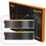 Kit de relleno V-Color Manta XSky RGB para DDR5, sin DRAM, ARGB - kit dual, negro