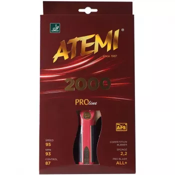 Palas de tenis de mesa cóncavas Atemi 2000 Pro