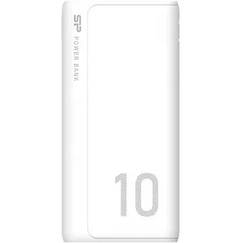 Silicon Power GP15 10000 mAh batería externa, blanca (SP10KMAPBKGP150W)
