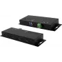 EXSYS EX-1184HMVS-2 hub USB 3.2 Gen 1 de 4 puertos de aluminio con fuente de alimentación