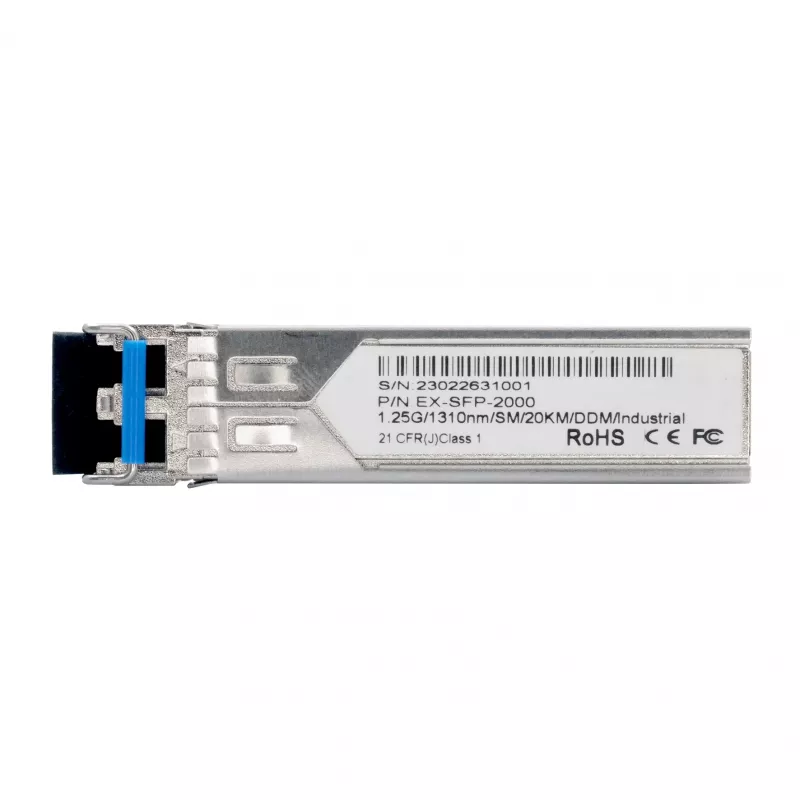 EXSYS EX-SFP-2000 transceptor SFP LC monomodo dúplex 20km - 1,25 Gbit/s