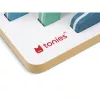 TONIES Mini estantería - Berg 11003982 metal cromado plateado 2 baldas estantería