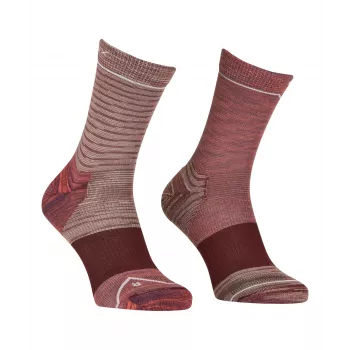 Ortovox Alpine Mid calcetines de senderismo para mujer - Wild Rose