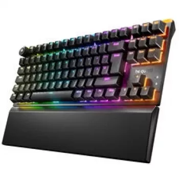 be quiet! Light Mount TKL teclado gaming mecánico táctil silencioso, retroiluminación RGB, tenkeyless, con cable, negro