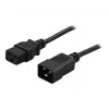 BlueWalker PowerWalker cable de alimentación IEC 60320 C19 a C20 1,8 m negro