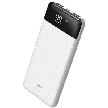 Silicon Power GP28 10000 mAh batería externa, blanca (SP10KMAPBKGP280W)