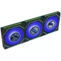 Lian Li UNI FAN SL-INF 120 FLEX LCD Wireless ARGB pack de 3 negro con controlador