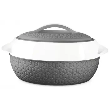 Milton Matrix 2.5 cazuela térmica, gris/blanca (MT-1105)