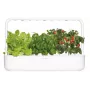 Click & Grow Smart Garden 9 huerto de interior de hierbas y verduras con lámparas de crecimiento LED, autorriego, 9 cápsulas de plantas, blanco