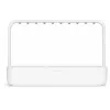 Click & Grow Smart Garden 9 huerto de interior de hierbas y verduras con lámparas de crecimiento LED, autorriego, 9 cápsulas de plantas, blanco